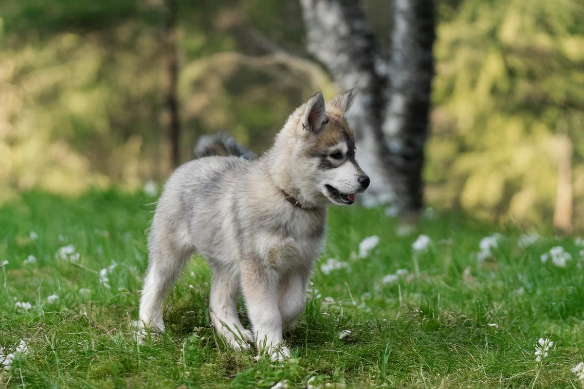 Bailey mâle husky siberien