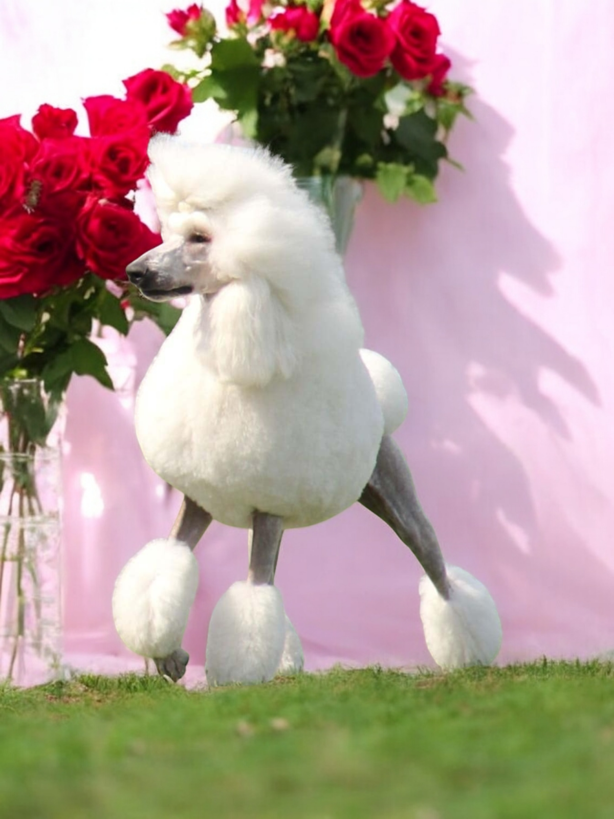 Magnifique grand caniche 🐩 lignee exceptionnels