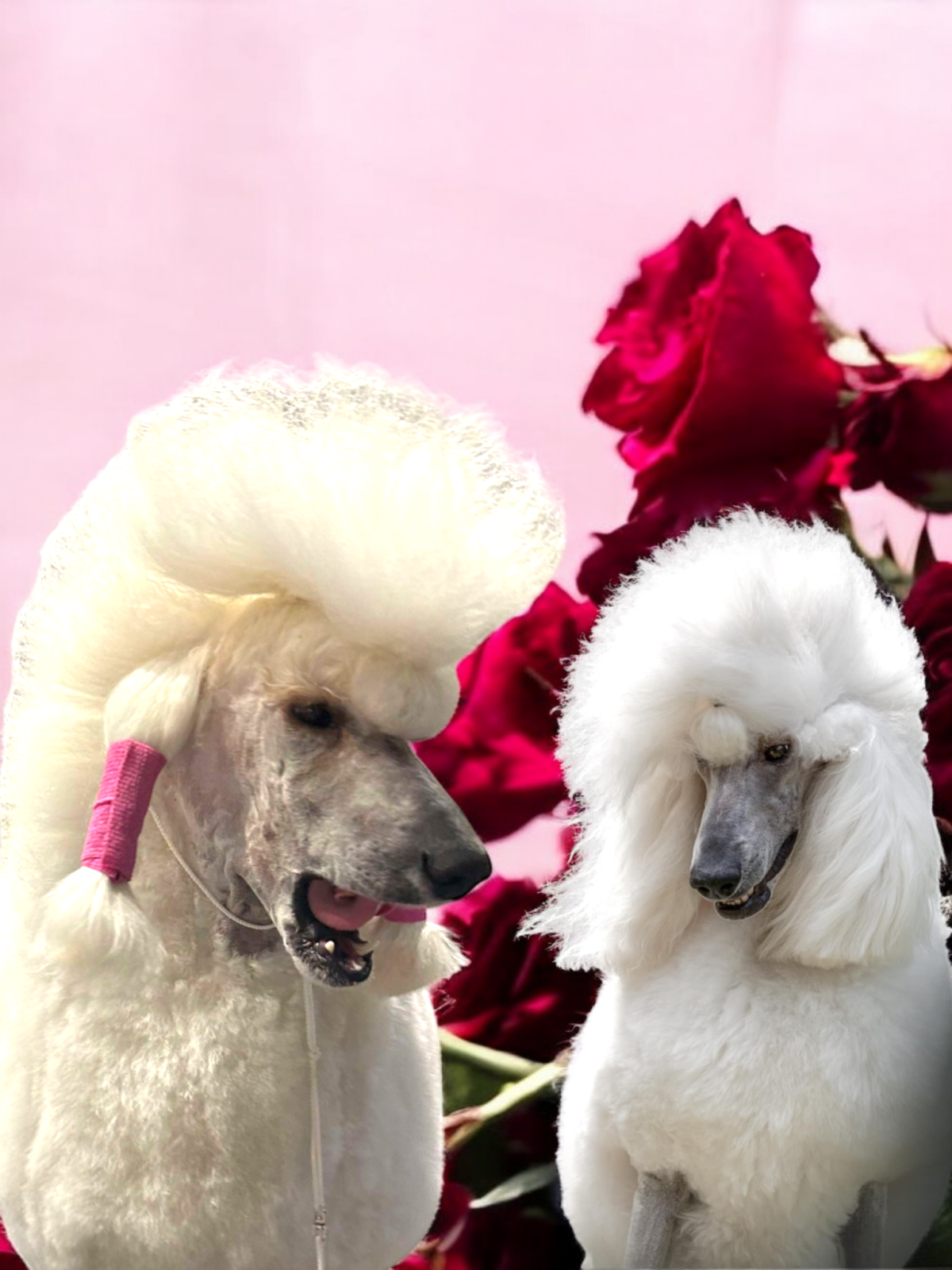 Magnifique grand caniche 🐩 lignee exceptionnels